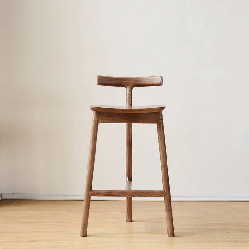 Home Bar Stools - Taburete de Bar de Madera Maciza