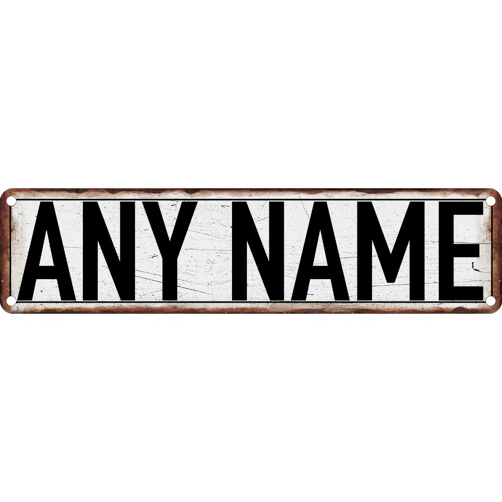 Home Bar Signs - Letrero de calle de aluminio personalizado