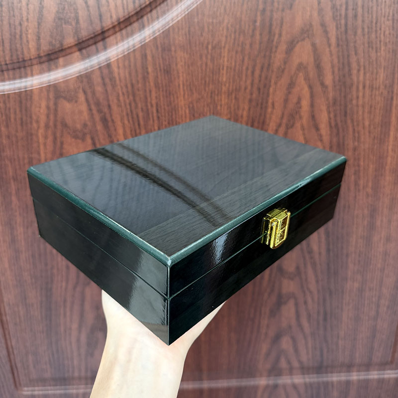 Caja de Joyería de Madera Verd - Bar Cart Gold reseña y precio