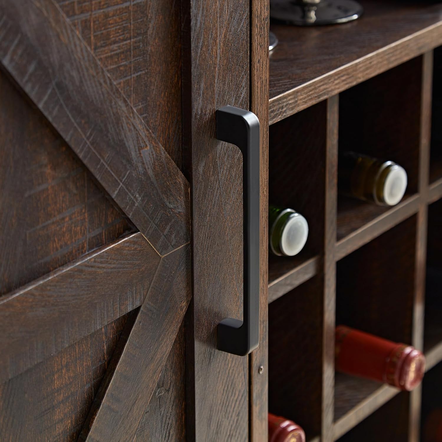 Mueble Bar Estilo Rústico con  - Home Bar And Cabinet reseña y precio