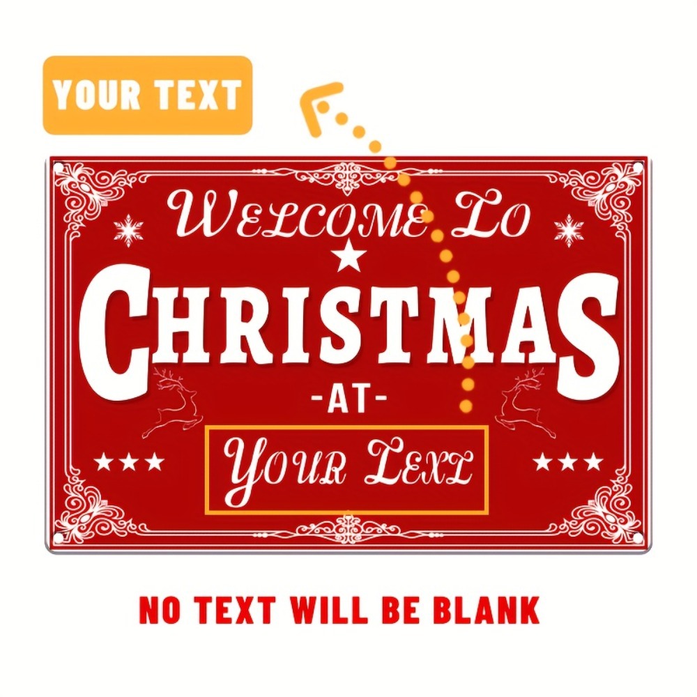 Letrero Navideño Personalizado - Home Bar Cafe reseña y precio