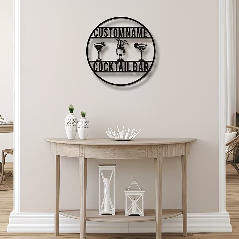 Letrero Personalizado para Bar - Home Bar Cafe reseña y precio