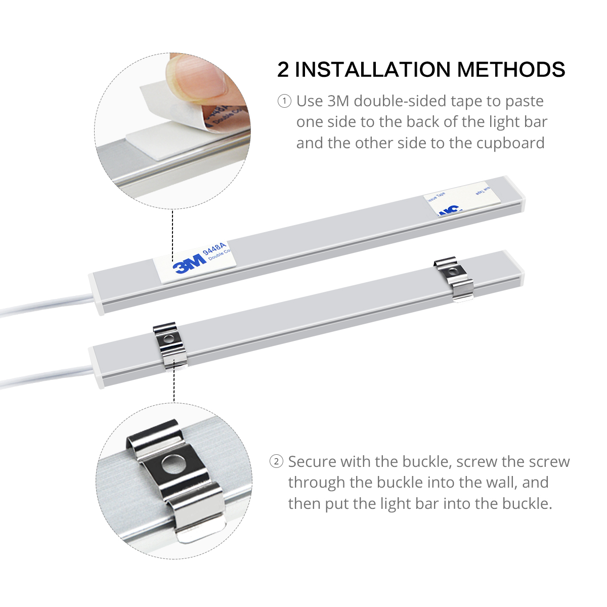 Barra de luz LED para armario  - Home Bar And Cabinet reseña y precio