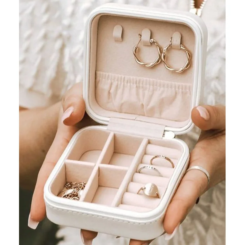 Caja de joyería de flores con  - Bar Cart Gold reseña y precio