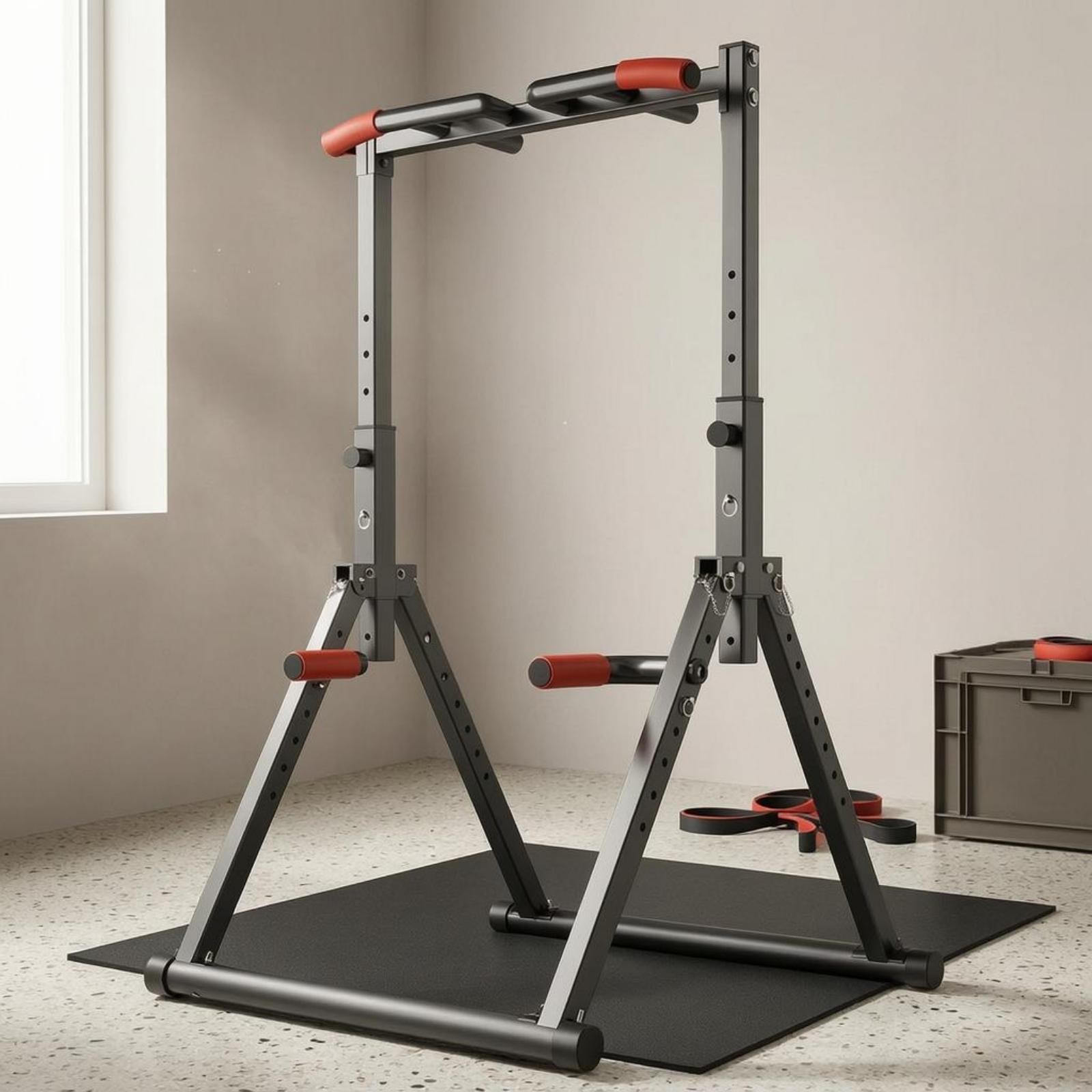 Barra de dominadas ajustable p - Home Bar And Gym reseña y precio