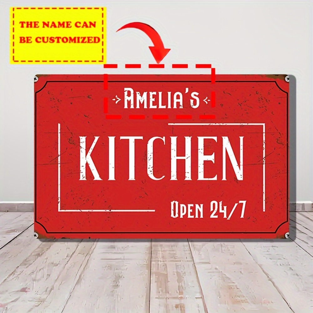 Letrero de pared de cocina per - Home Bar Signs reseña y precio